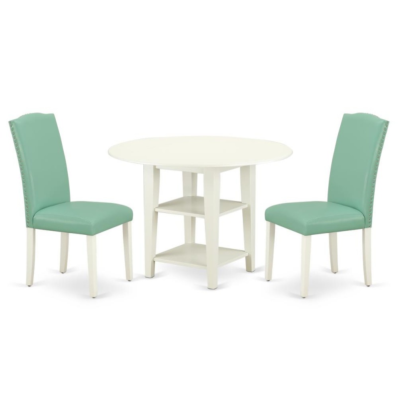 Dining Room Set Linen White