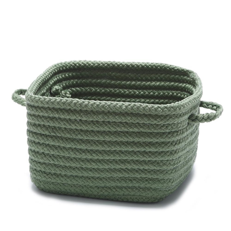 Simply Home Solid - Moss Green 6' Square
