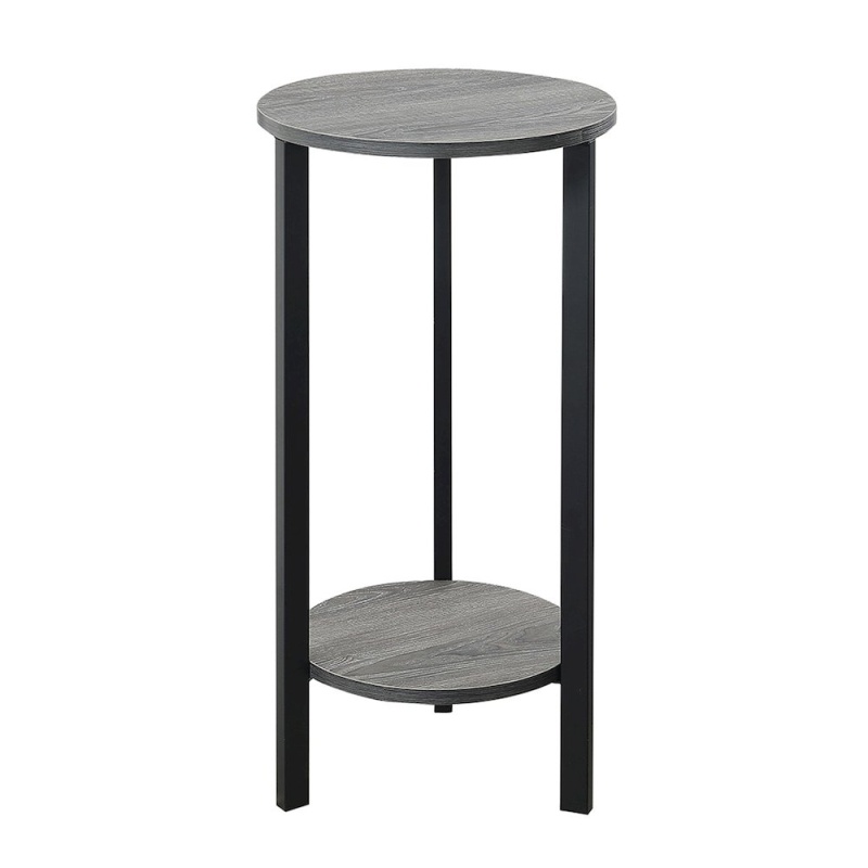 Graystone 31 Inch 2 Tier Plant Stand