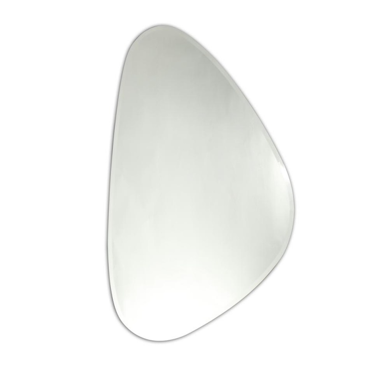 Lyzeth Large Frameless Wall Mirror 24X39