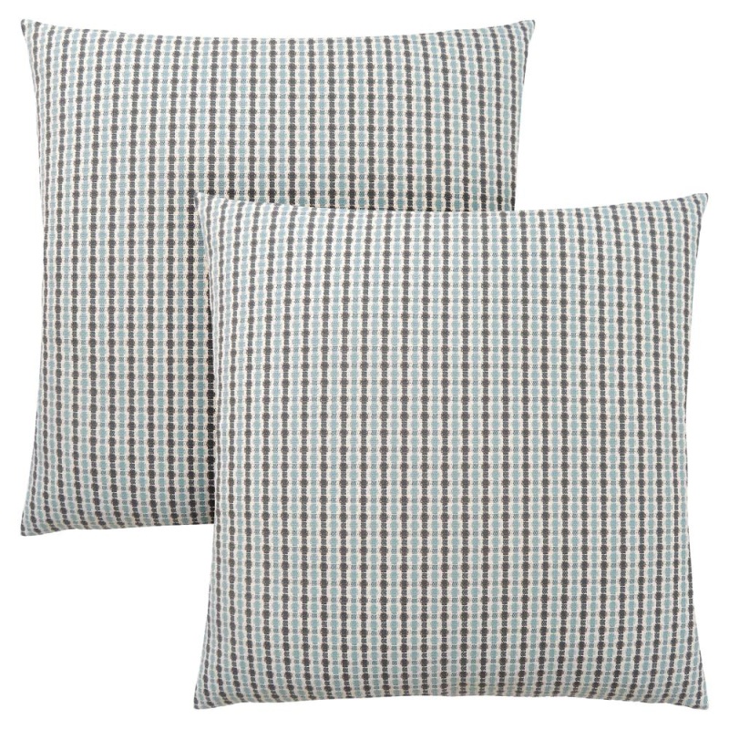 Pillows, Set Of 2, 18 X 18 Square, Insert Included, Decorative Throw, Accent