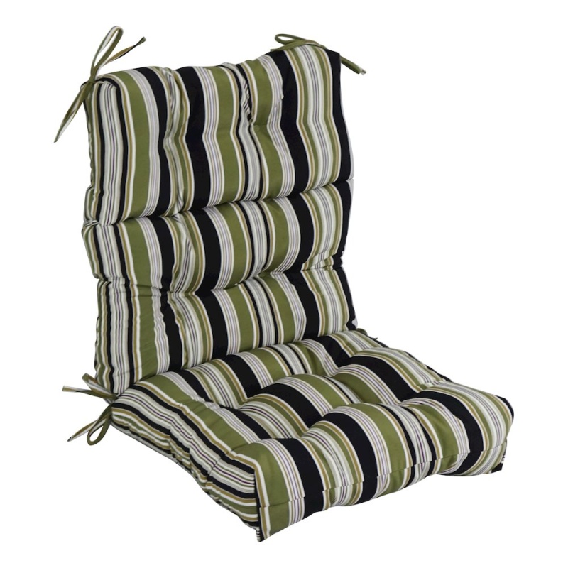 20-Inch by 42-Inch Outdoor Tufted Chair Cushion