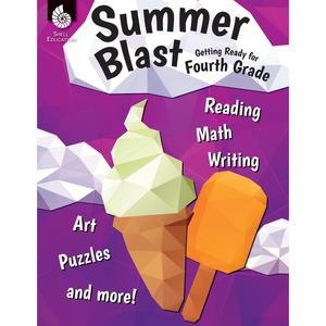 Shell Education Learn-At-Home Grade 4 Summer Bundle Printed Book By Jennifer Prior, Wendy Conklin, Suzanne I. Barchers - Book - Grade 3-4 - Multilingual