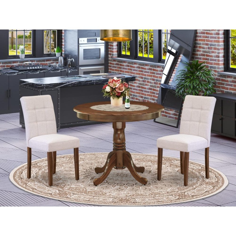 3 Piece Kitchen Dining Table Set