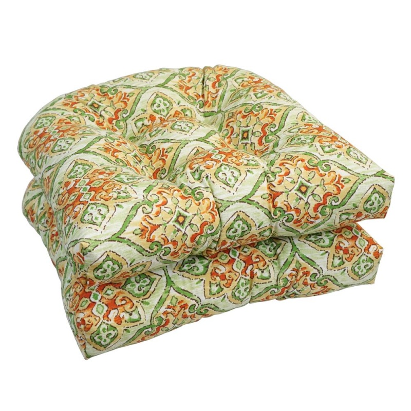 19-Inch U-Shaped Dining Chair Cushions (Set of 2)