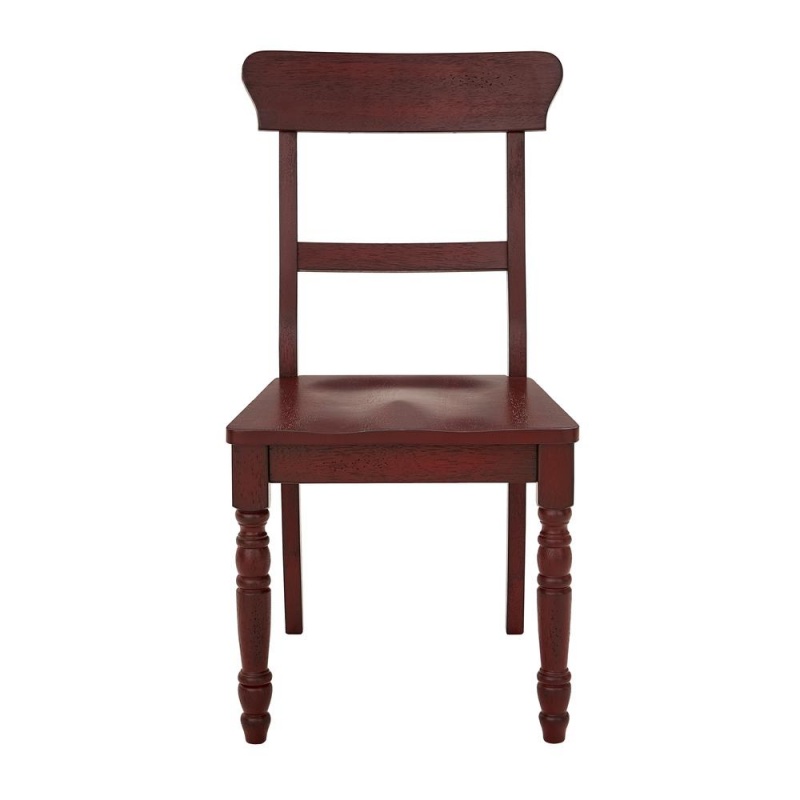 Dining Chair - Red 2/Ctn