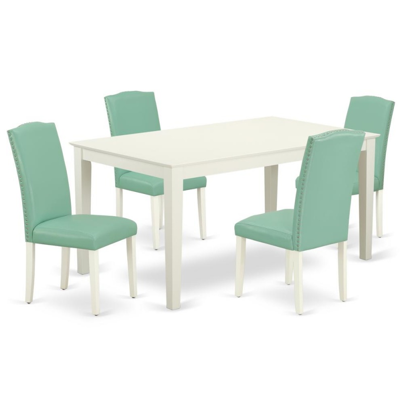 Dining Room Set Linen White
