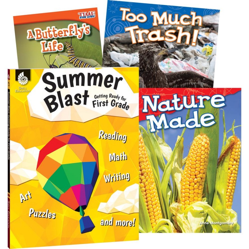 Shell Education Learn-At-Home Summer Science Set Printed Book By Jodene Smith - Book - Grade K-1 - Multilingual