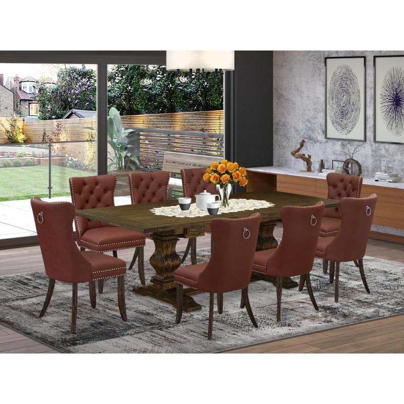 9 Piece Dining Table Set