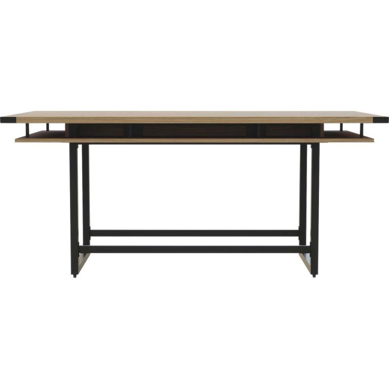 Safco 8' Mirella Sand Dune Conference Tabletop - 96" X 47.3" Table Top - Material: Particleboard - Finish: Sand Dune, Laminate