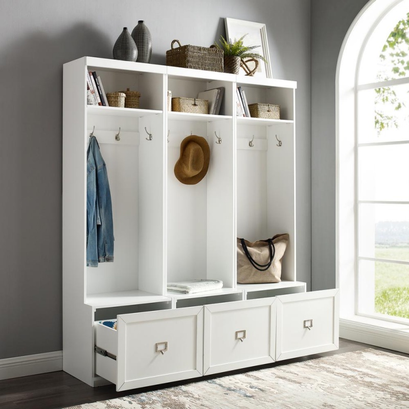 Harper 3-Piece Hall Tree Entryway Set
