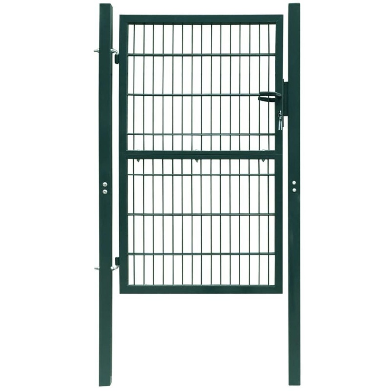 Vidaxl 2D Fence Gate (Single) Green 41.7" X 90.6"