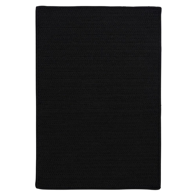 Simply Home Solid - Black 10'X13'