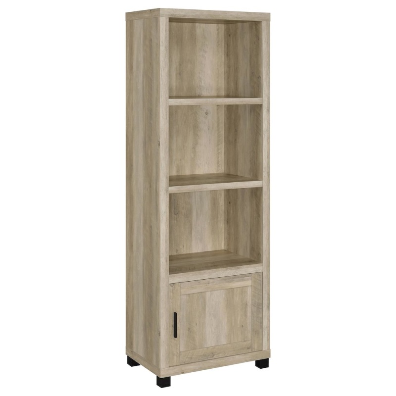 3-Shelf Engineered Wood Media Tower