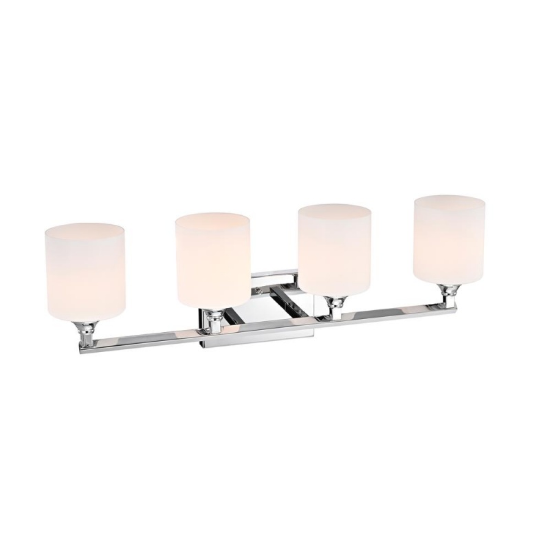 Chloe Lighting Jane 4-Light Chrome Bath Vanity Fixture