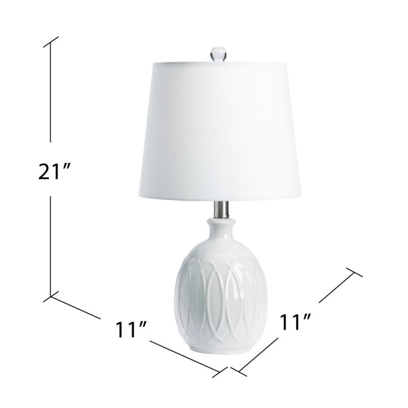 21"Th Ceramic Table Lamp, 1 Pc Ups/ 0.92'