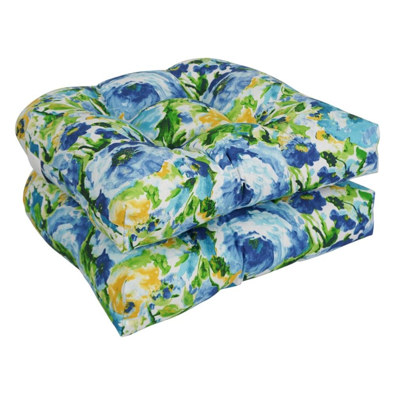 19-Inch U-Shaped Patterned Dining Chair Cushions