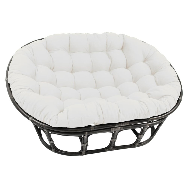 65-Inch By 48-Inch Solid Twill Double Papasan Cushion 93304-Tw-Eg