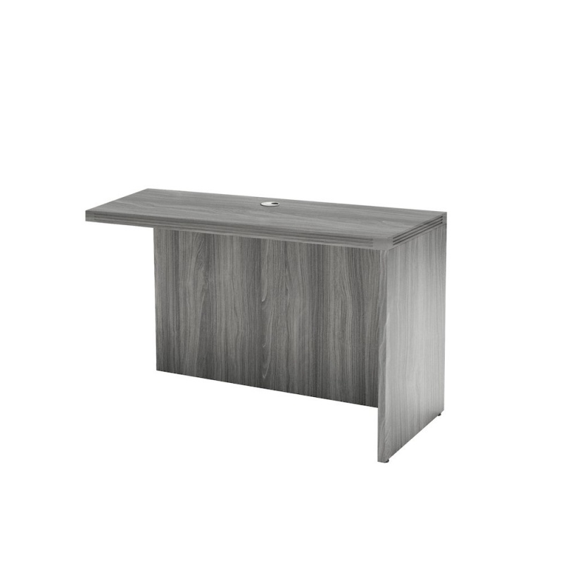 Return 42"W X 24"D, Gray Steel