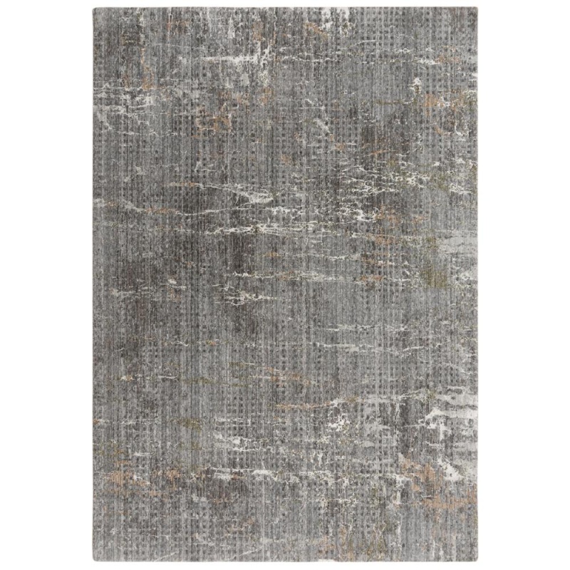Machine/Hybrid Cut Pile Recycled Polyester Rug, 5'2" X 7'9"