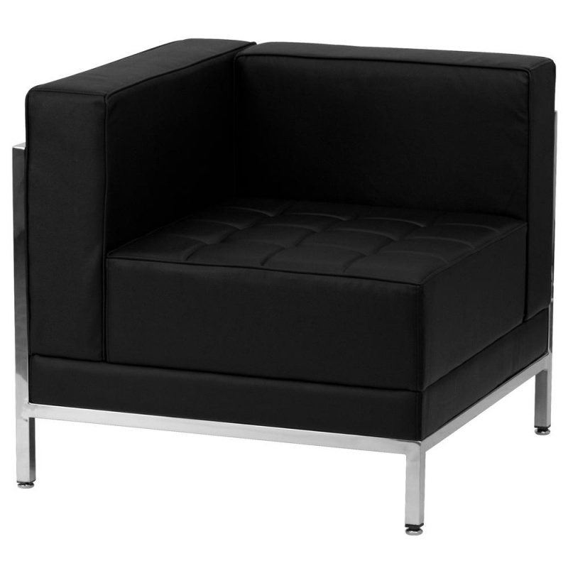 Hercules Imagination Series Black Leathersoft Sofa & Lounge Chair Set, 5 Pieces