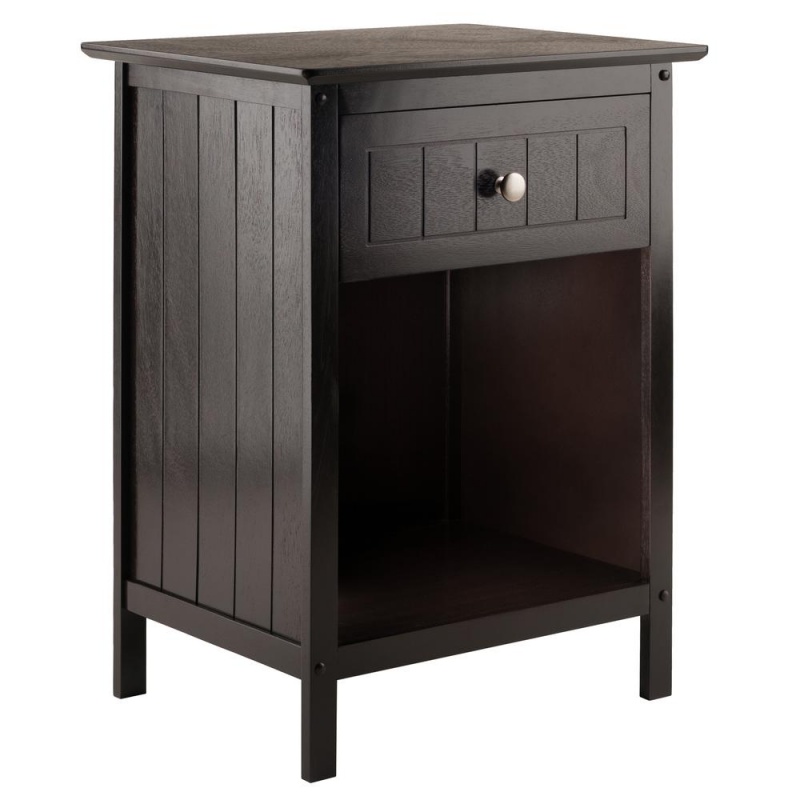 Blair Accent Table In Coffee Finish