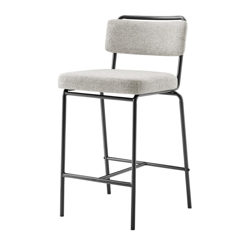 Zander Chenille Counter Stool Set of 4