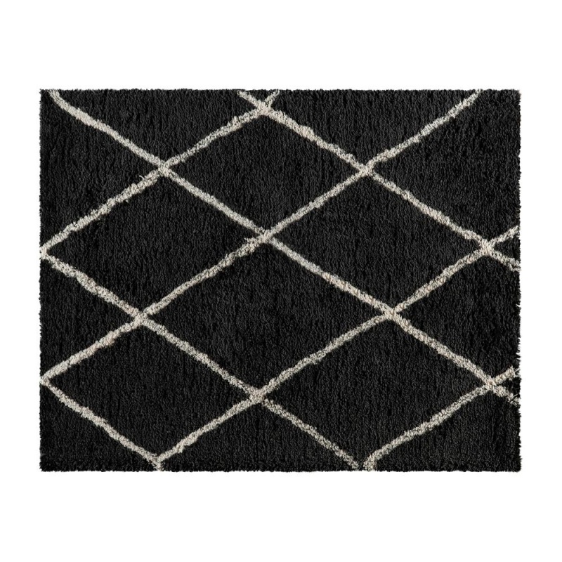 Shag Style Diamond Trellis Area Rug - 8' x 10'