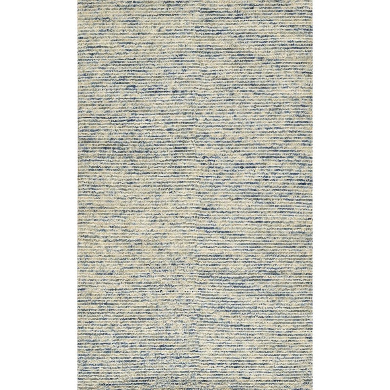Contemporary Rectangle Area Rug, Blue, 10' X 14'