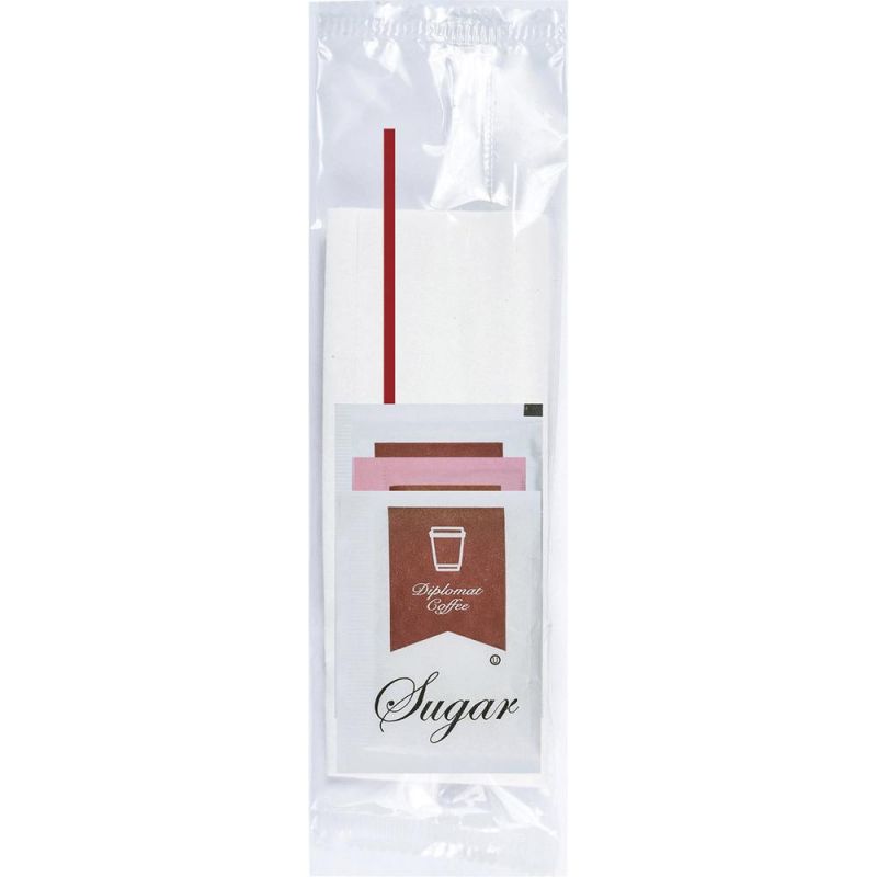 Diplomat Coffee Condiment Kit - 500 / Carton