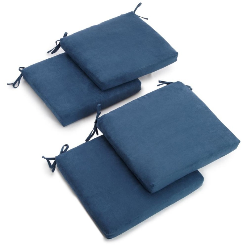 20-Inch by 19-Inch Polyester Chair Cushion Set of Four