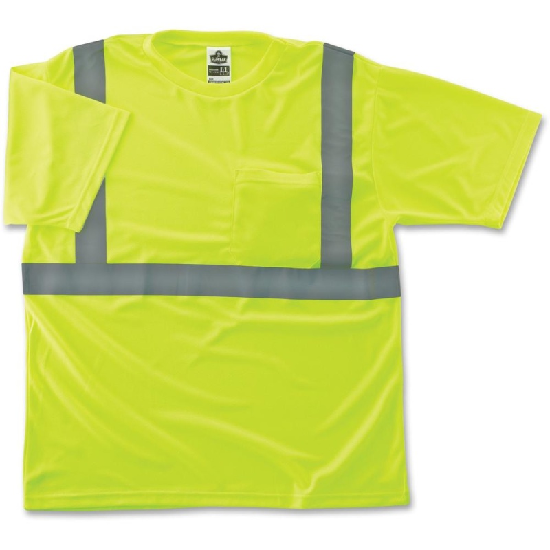 Glowear Class 2 Reflective Lime T-Shirt - Small Size