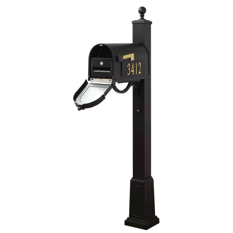 Curbside Mailbox With Front And Side Numbers