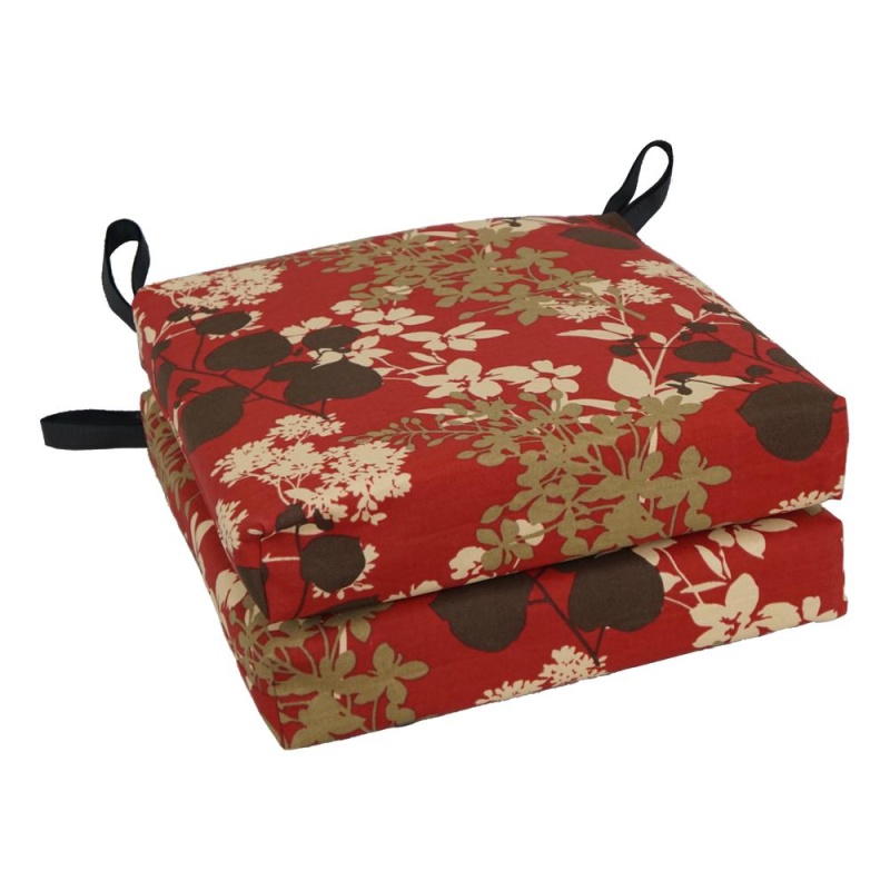 16-Inch Outdoor Cushion, Montfleuri Sangria