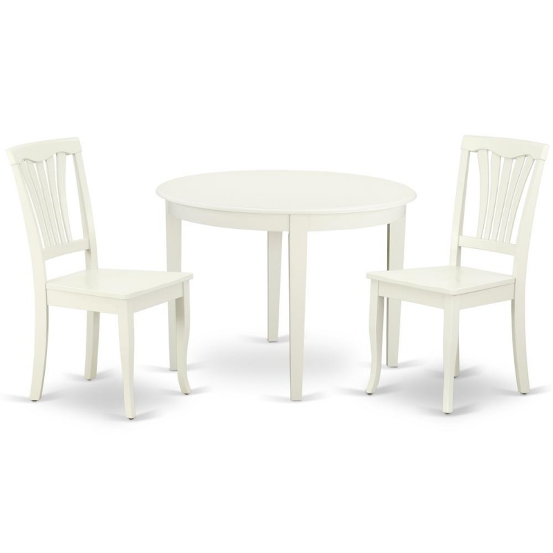 Dining Room Set Linen White, Boav3-Lwh-w