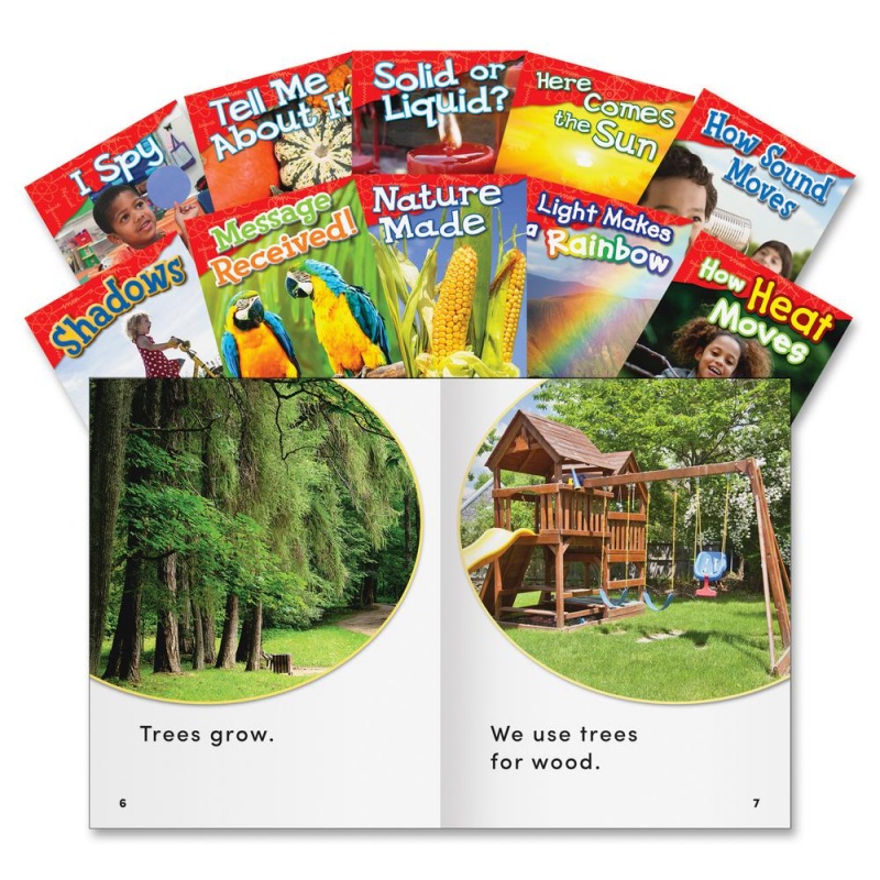 Shell Education Let's Explore Physical Science Grades K-1 Book Set Printed Book - Shell Educational Publishing Publication - Book - Grade K-1