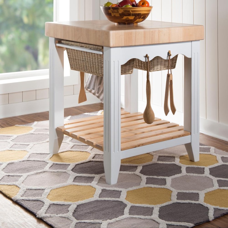Trio Ceramic Gold Blue Cream Silk 8Ftx10 Rug