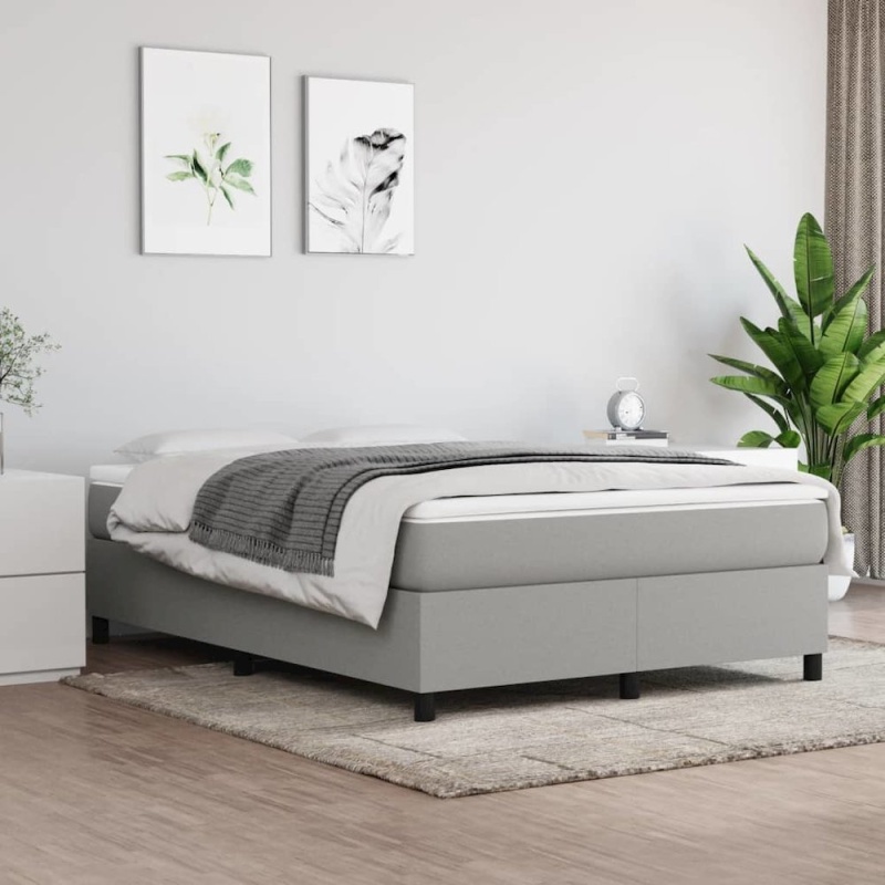 Light Gray Bed Frame