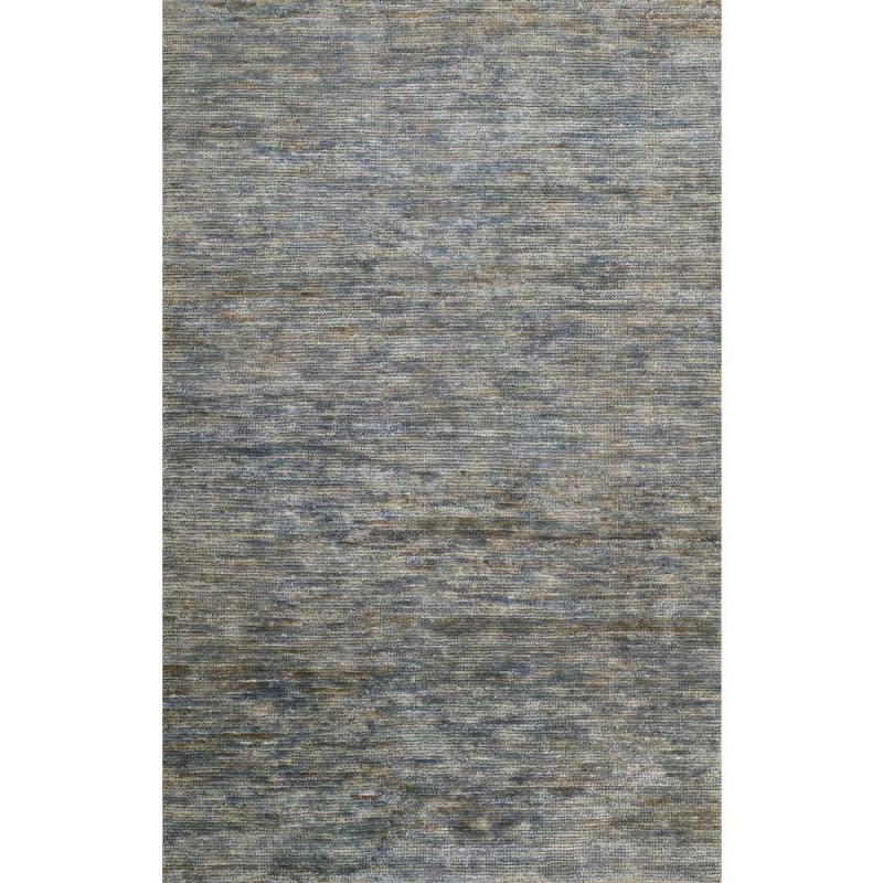 Transitional Runner Area Rug, Blue, 2'3" X 8' Runner
