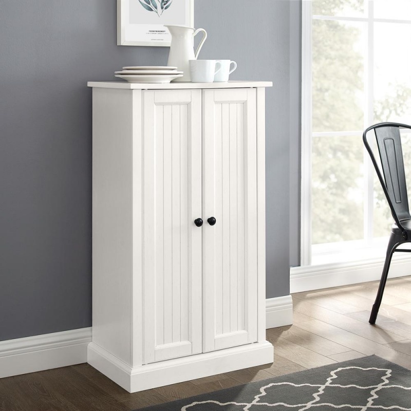 Seaside Accent Cabinet White