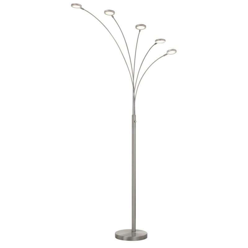 Cremona Integrated LED Metal Arc Floor Lamp