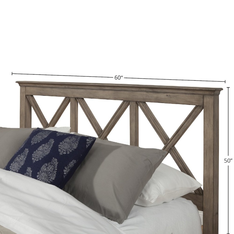 Potter Full Size Bed, Headboard Only, French Truffle
