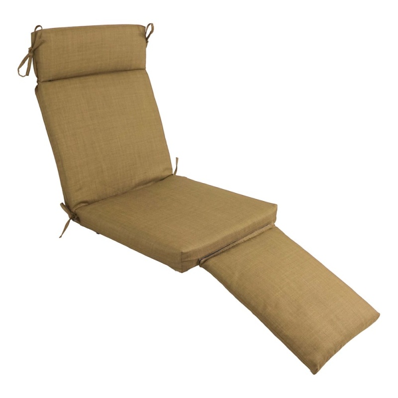 All-Weather Outdoor Steamer Deck Lounger Cushion
