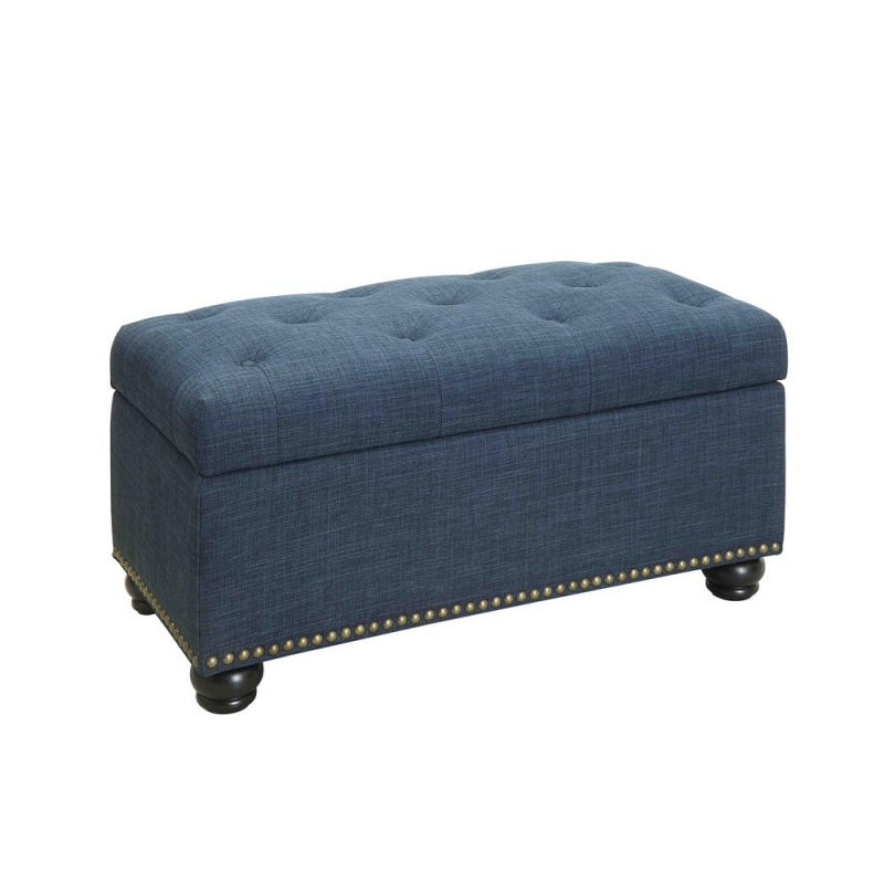 Designs4comfort 7th Avenue Storage Ottoman Bench