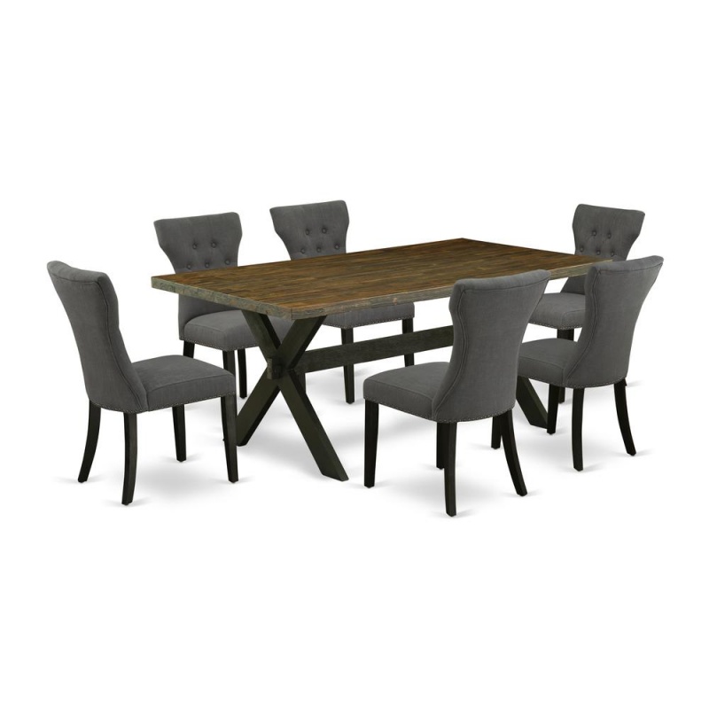 7-Piece Kitchen Dining Table Set