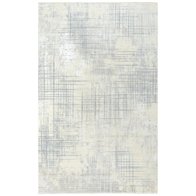 Hybrid Cut Pile Wool/ Tencel Rug, 9' X 12'