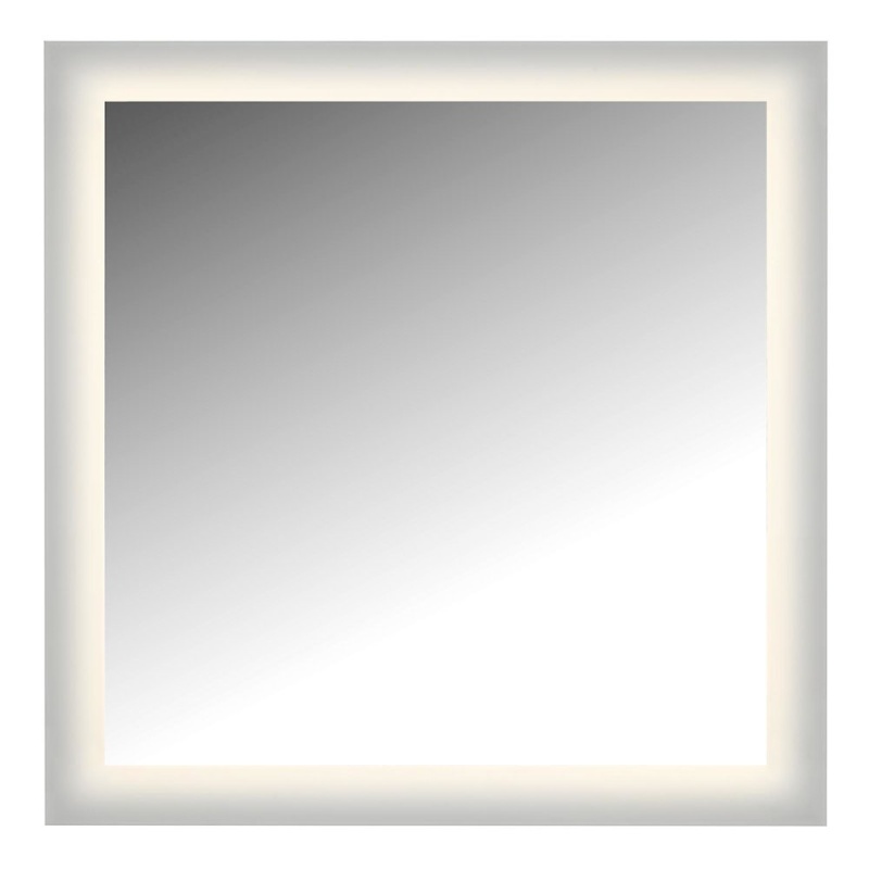 LED Lighted Mirror Wall Glow Style
