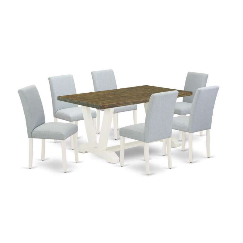 7-Piece Kitchen and Dining Room Chairs Set