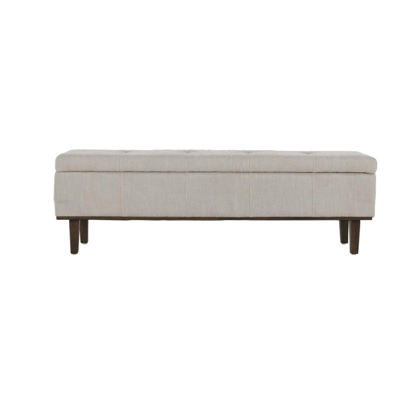 Louise Tufted Storage Bench 54" By Kosas Home