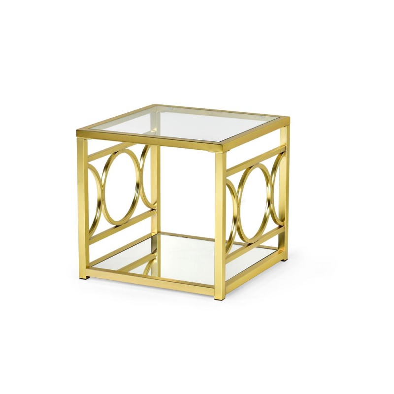Olympia End Table Gold